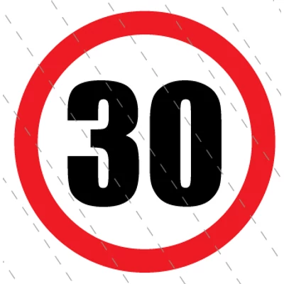 Születésnapi 40 cm átmérőjű körmatrica 
